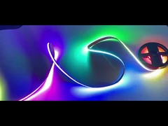 Flexible COB Pixel RGB LED Strip Light 24V IP65 Silicon Sleeved