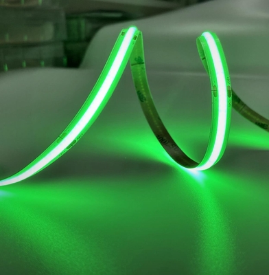 Nastro IP20 24V 10W/m. Green Cob Led della PANNOCCHIA di Milewood LED Dotless
