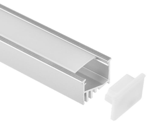 Estrusioni principali di alluminio Doppio anodizzate della striscia 21x12.5mm RoHS