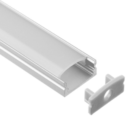 Aviazione di alluminio di profilo della luce di Milewood LED 6063 17.3x7mm