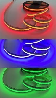 La striscia della PANNOCCHIA di Milewood il RGB LED veloce spedendo 24 volt Rgb ha condotto la striscia IP20