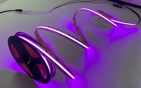 Larghezza di 12VDC Rgb Flex Led Strips IP20 12mm per il ristorante dell'interno