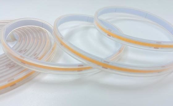 La striscia solida DC24V Ip68 della PANNOCCHIA LED di Wateproof dell'estrusione del silicio ha condotto le lampade fluorescenti