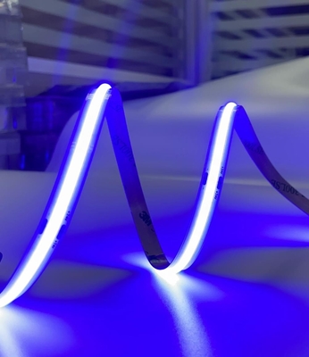 Serie standard flessibile della luce IP20 24V del nastro della PANNOCCHIA di colore blu LED