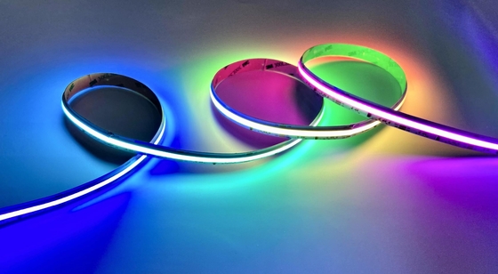 24V striscia indirizzabile RGB IP20 Dot Free Led Strip della PANNOCCHIA LED