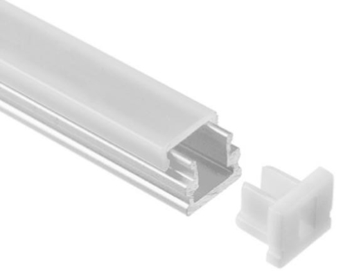 Manica principale di alluminio 8x7.8mm dell'estrusione del supporto a livello con Doppio anodizzato