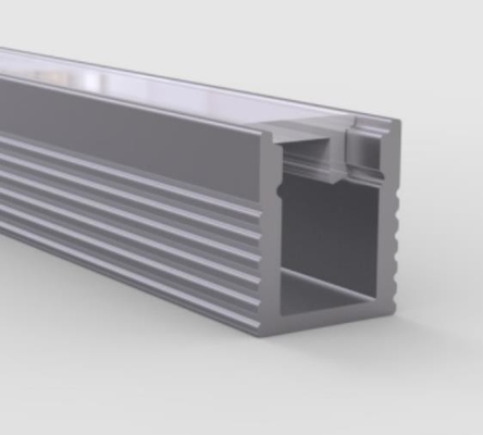 I profili di alluminio anodizzato 7,8 x 8.9mm della luce del LED hanno condotto il canale della striscia