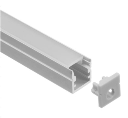 Profili di alluminio 10 x della luce ignifuga del LED Manica di alluminio principale 10mm