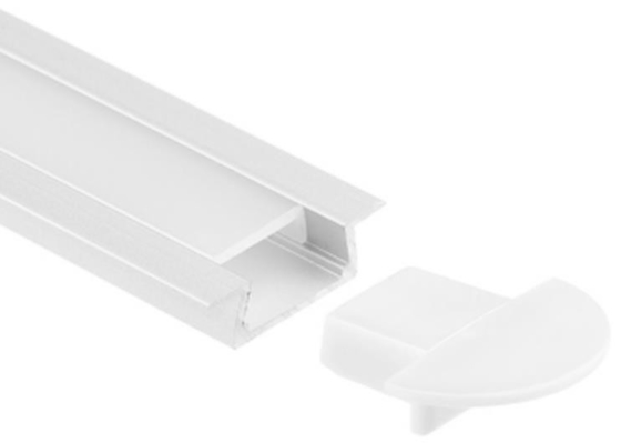 Il profilo di alluminio della luce di 6063 LED ha messo i supporti 21,7 x 5.7mm