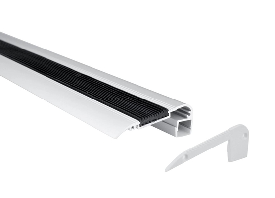 Manica di alluminio anodizzato di profilo della luce del LED 6063 68x24.6mm per il bordo di punto